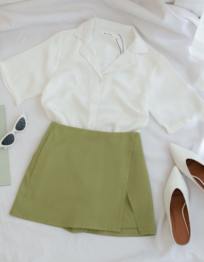 Morgan Cross Skirt