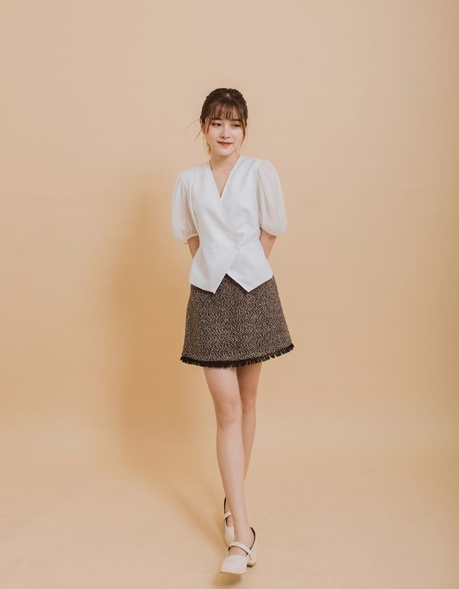 Petite Peplum Top