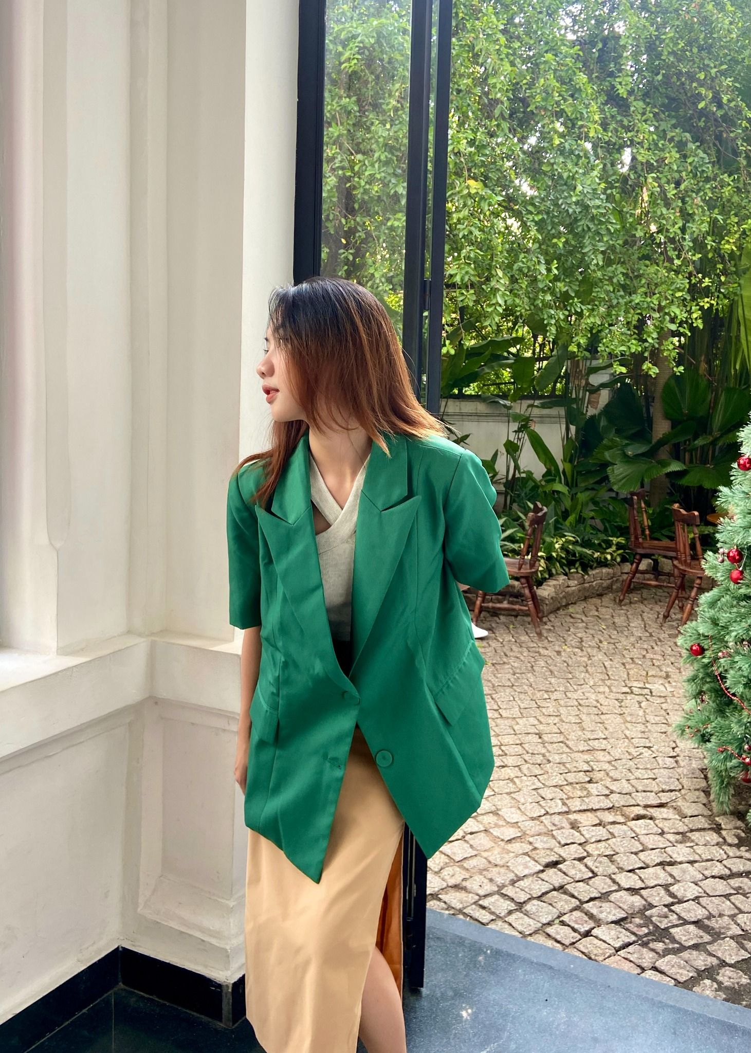 ÁO BLAZER MONICA