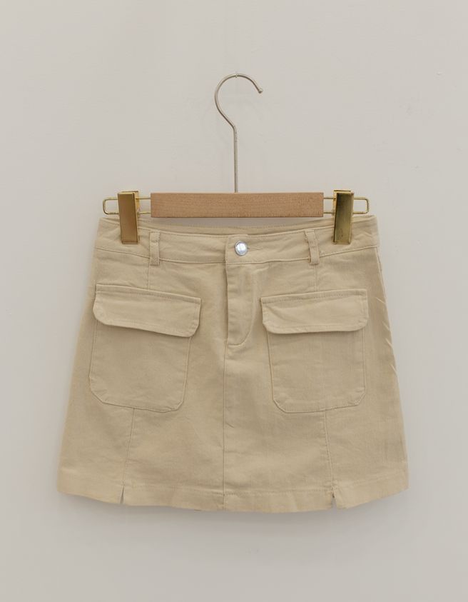 Kaki Skirt - 3020