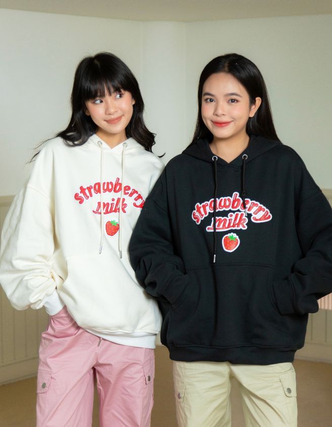 ÁO HOODIE STRAWBERRY