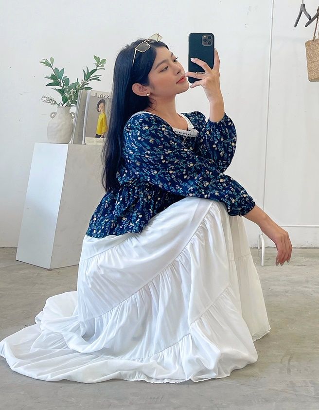 Luna Long Skirt - 8902