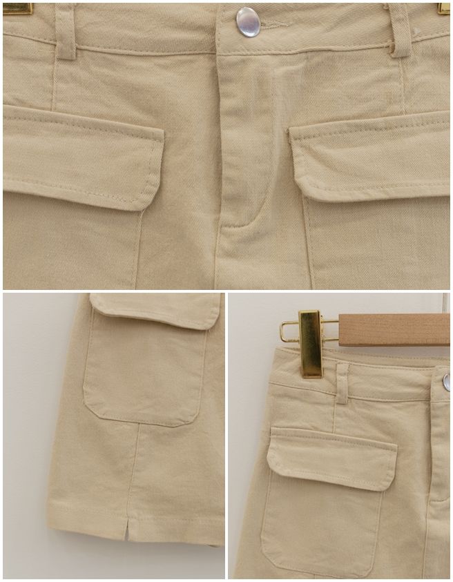 Kaki Skirt - 3020
