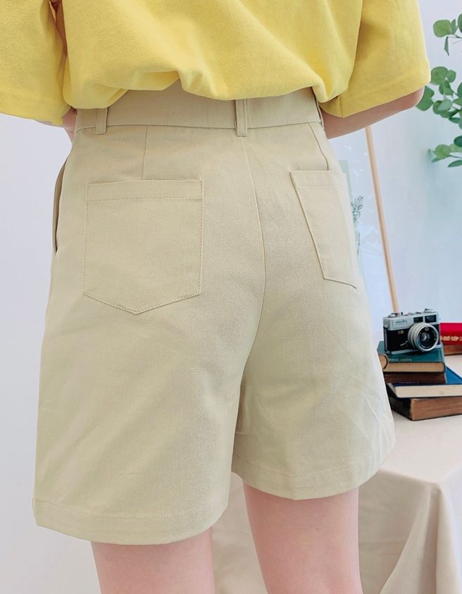 Kaki Capri Pant