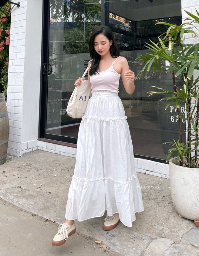 Cardona Long Skirt