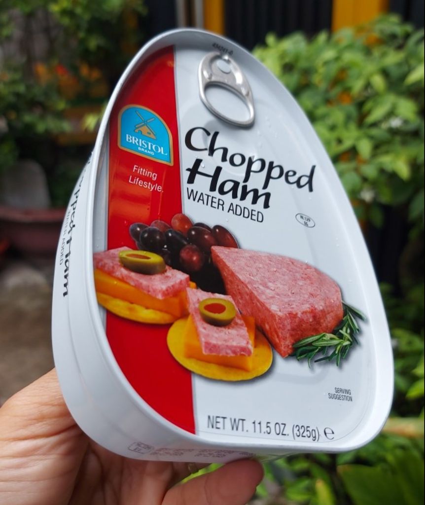 Thịt hộp Chopped Ham Bristol 325g Hà Lan - Date 2026