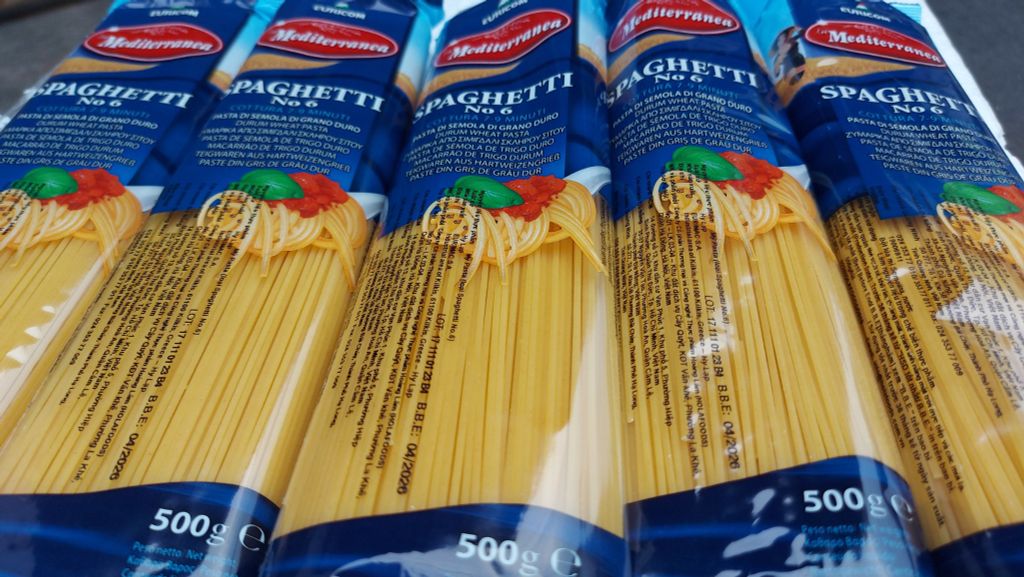 Combo 6 gói Mỳ Ý Spaghetti 500g - Date T10/2024