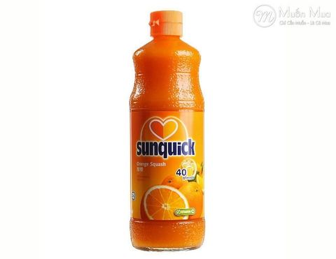 Sunquick Cam Cô Đặc 800ml