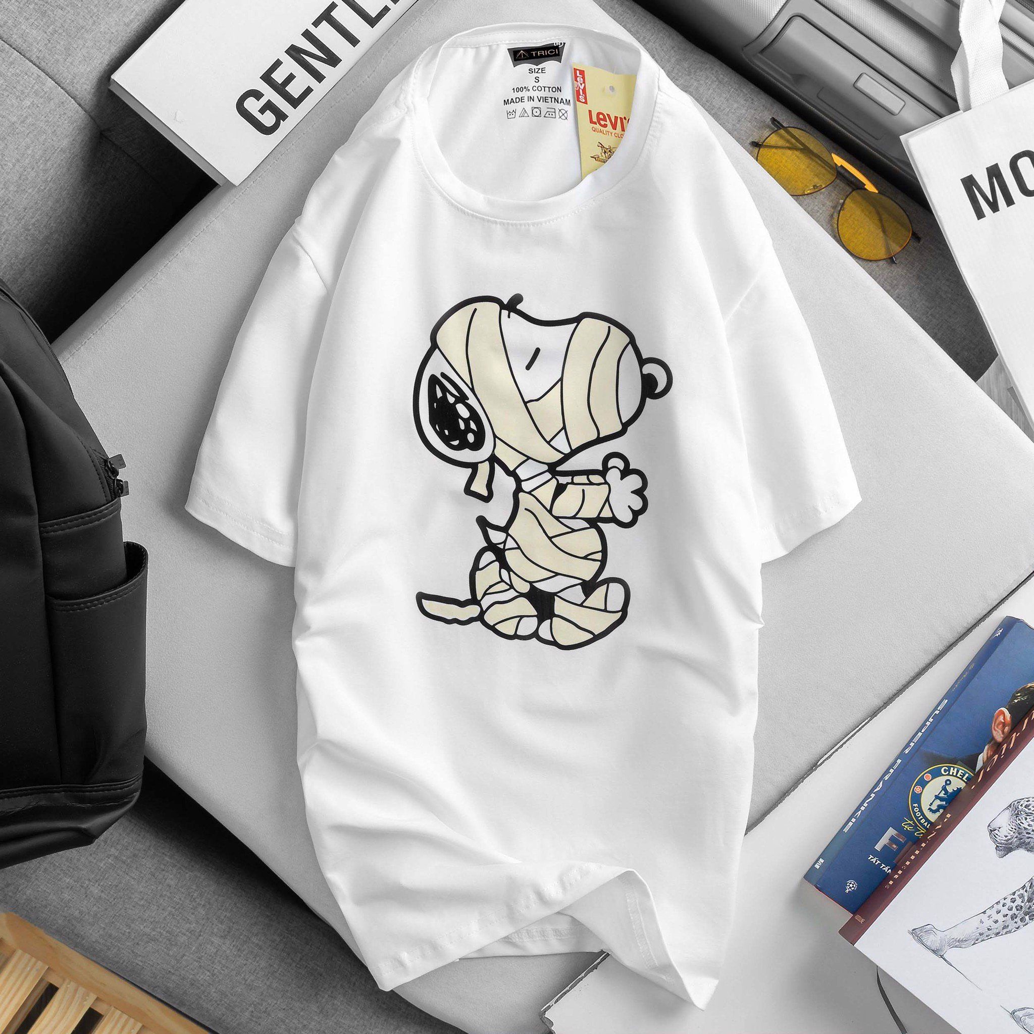 Áo thun Snoopy Lvi Halloween