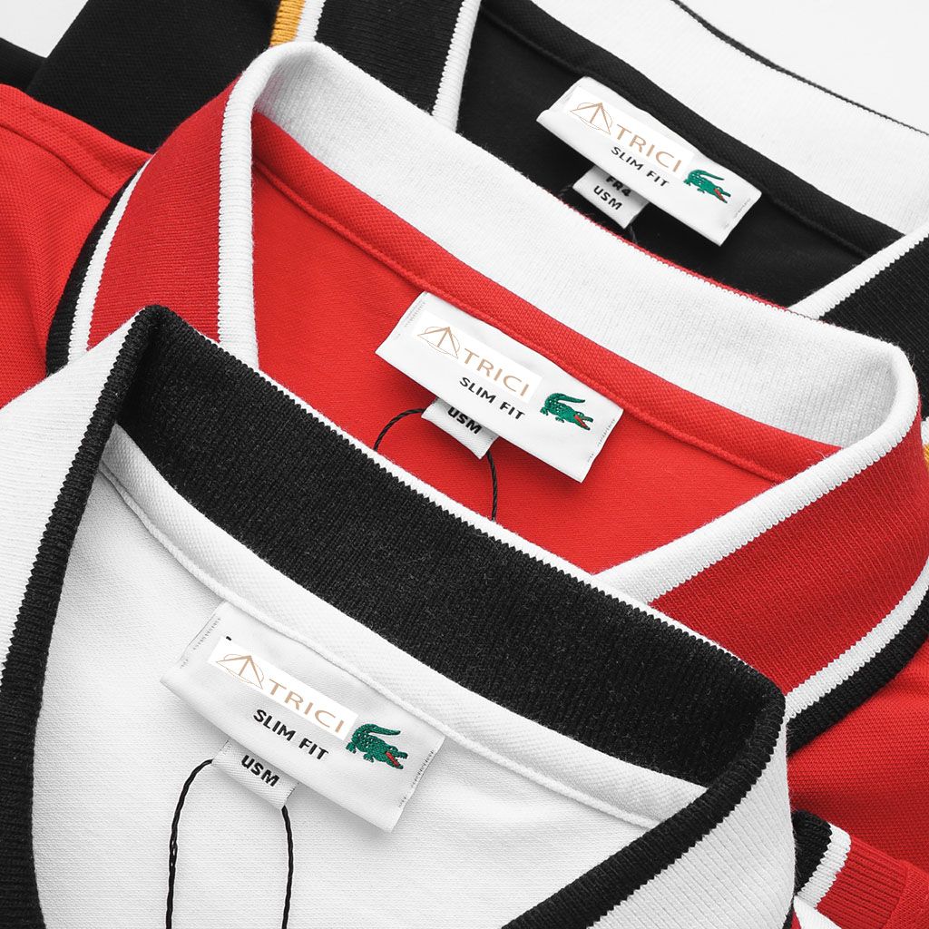 Áo polo Lacos viền cổ