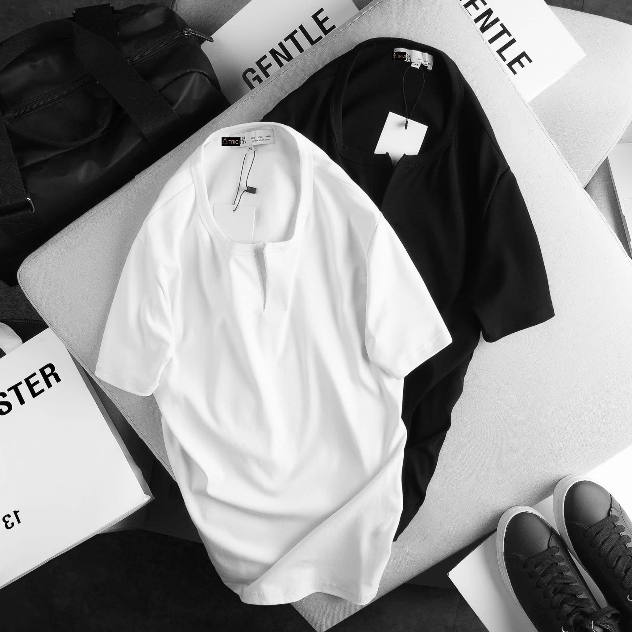 Áo thun Zra Henley Tshirt