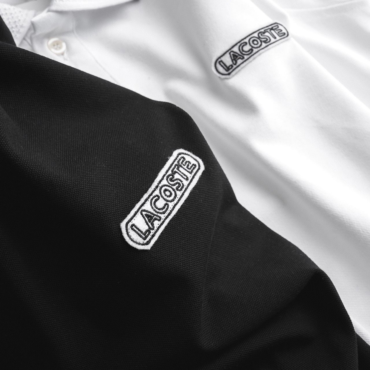 Áo Polo Lacos logo chữ