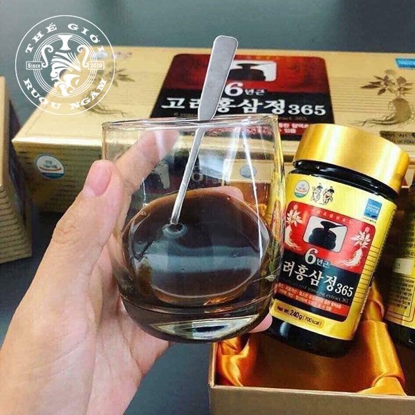  Cao Hồng Sâm 365 Deahan Hàn Quốc Hộp 2 Lọ x 240g 