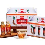 Nước Hồng Sâm Có Củ KGS Hàn Quốc Hộp 10 Chai x 120ml