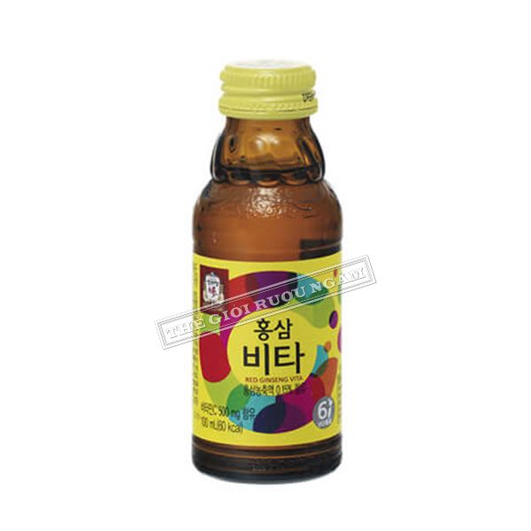  Nước Hồng Sâm KGC Vita Hộp 10 Chai x 10ml 