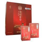 Nước Hồng Sâm Nhung Hươu Linh Chi 365 Hàn Quốc Hộp 60 Gói x 70ml