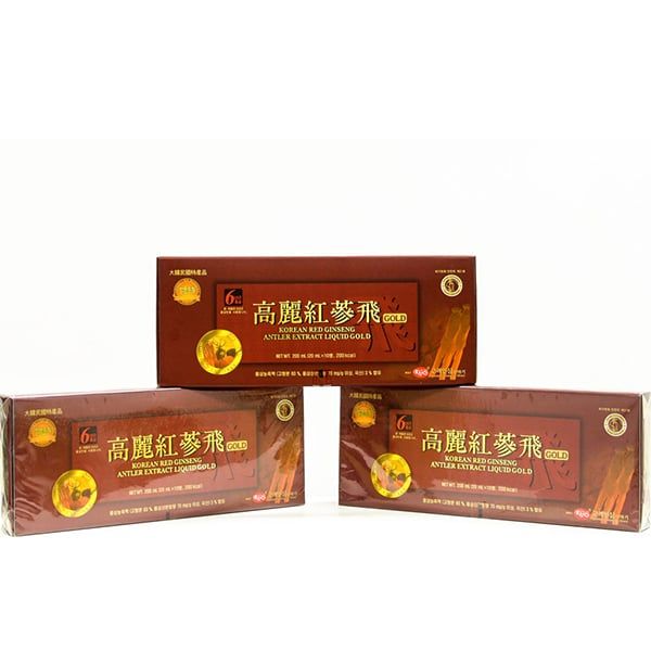  Nước Hồng Sâm Nhung Hươu Hàn Quốc KGS Hộp 10 Ống x 20ml 