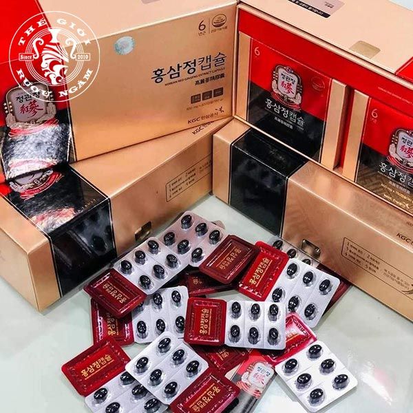  Viên Hồng Sâm KGC Hàn Quốc Extract Capsule Hộp 300 Viên 