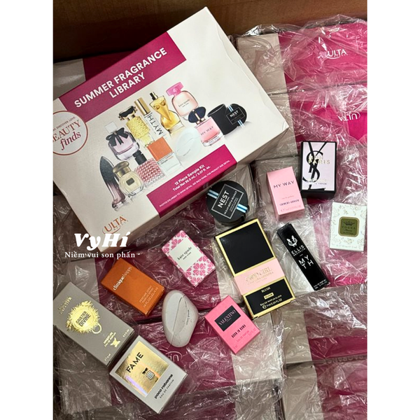 Mini Blockbuster Ulta Perfume Sample Box Mini Perfume Sample Ulta