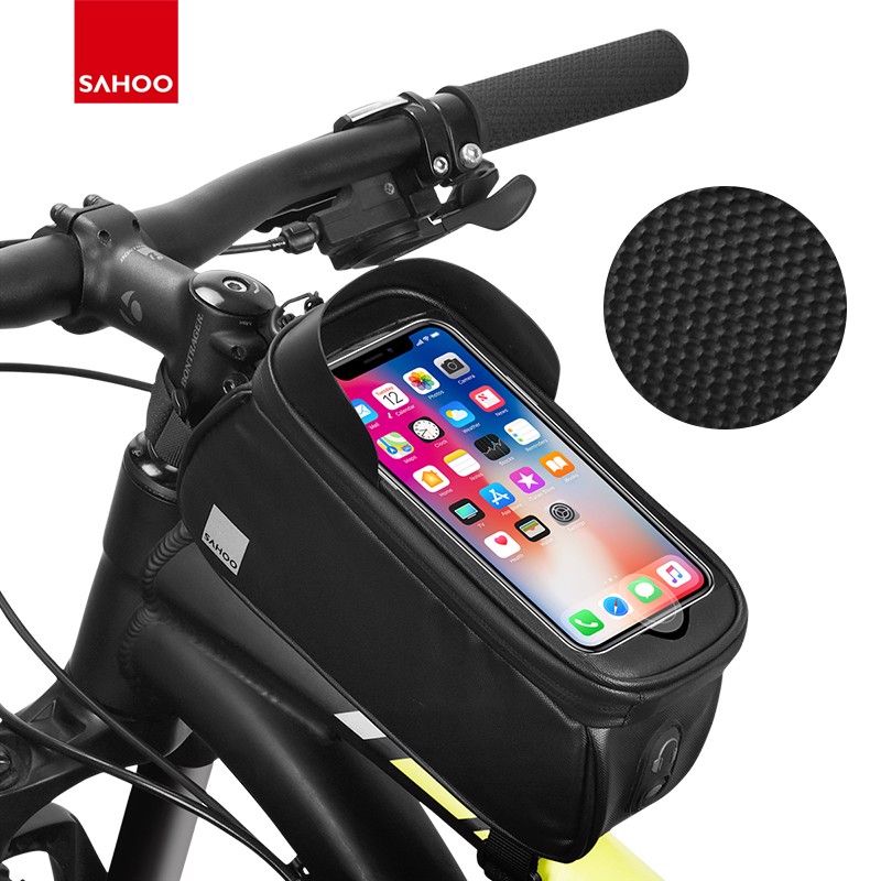  Túi xe đạp gắn sườn để điện thoại chống thấm Sahoo 