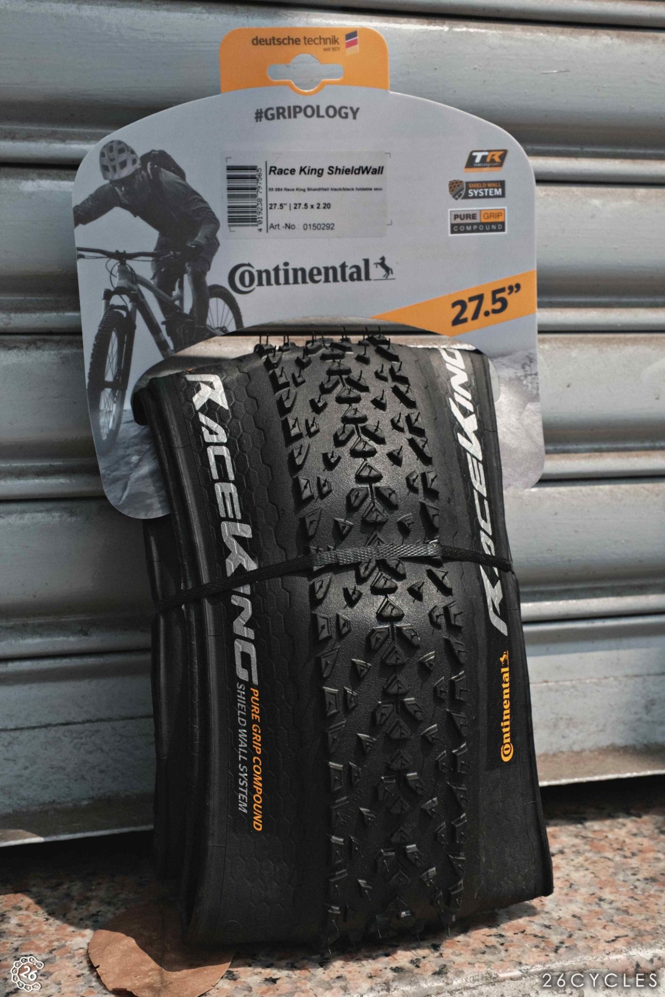  Vỏ xe đạp Continental RaceKing 27.5 x 2.20  Shield Wall Tubeless Ready 