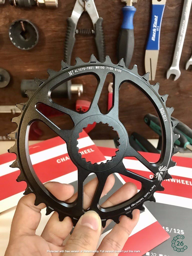 Dĩa narrow wide cho giò Shimano M6100/M7100/M8100/M9100