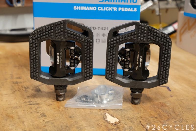 Pedal can Shimano PD-T421