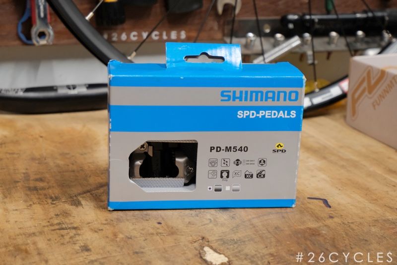 Pedal can Shimano PD-M540