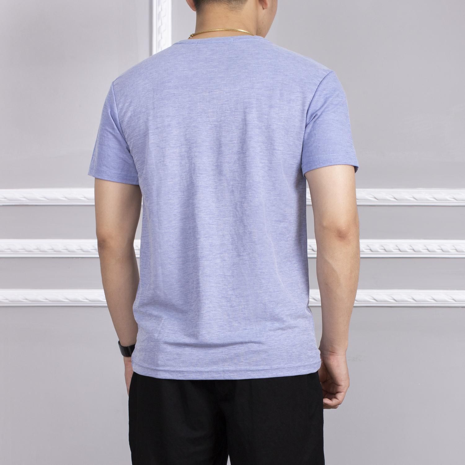 Áo thun xước thêu logo LV-9027