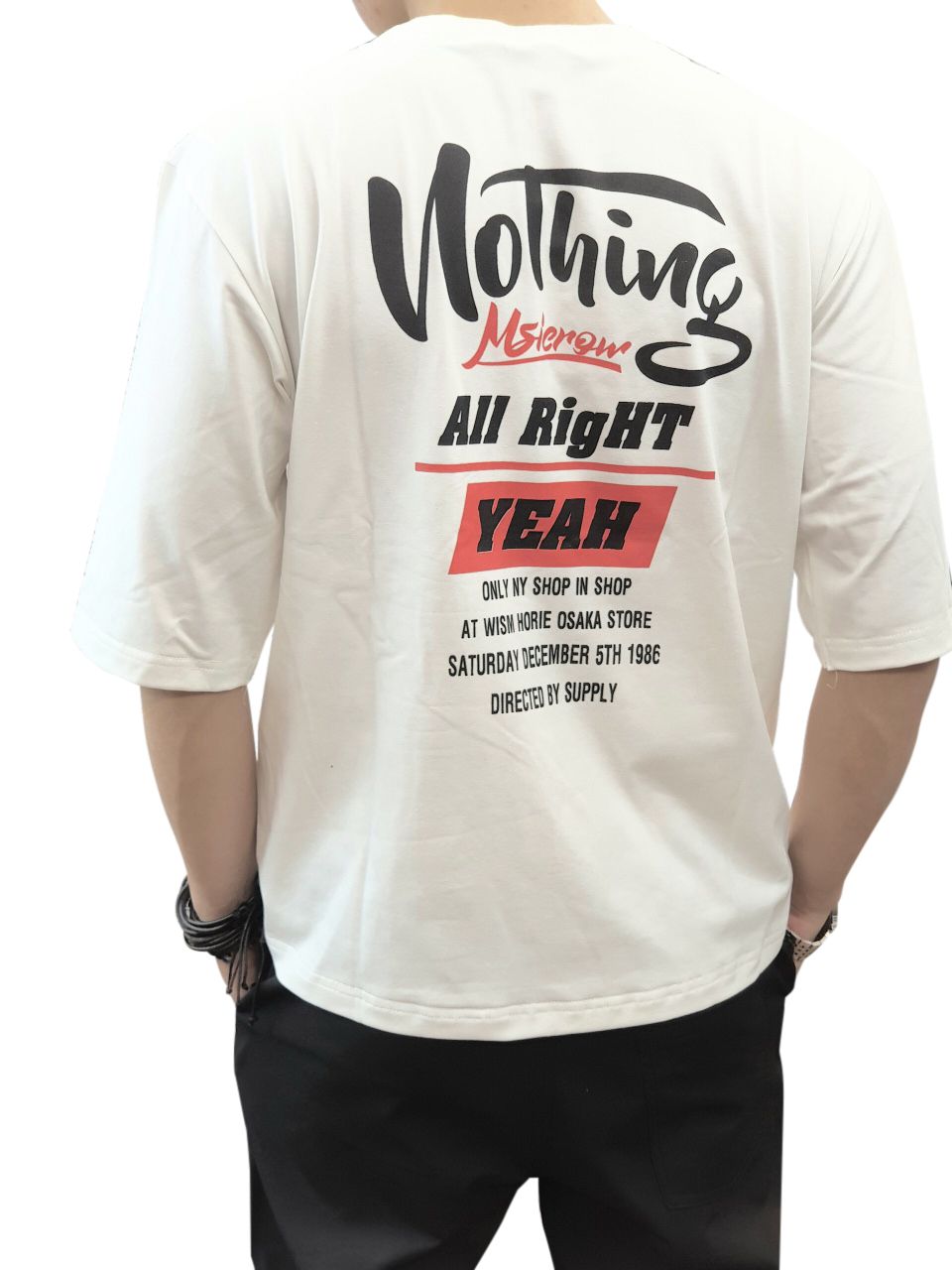 Áo thun in NOTHING LV-444