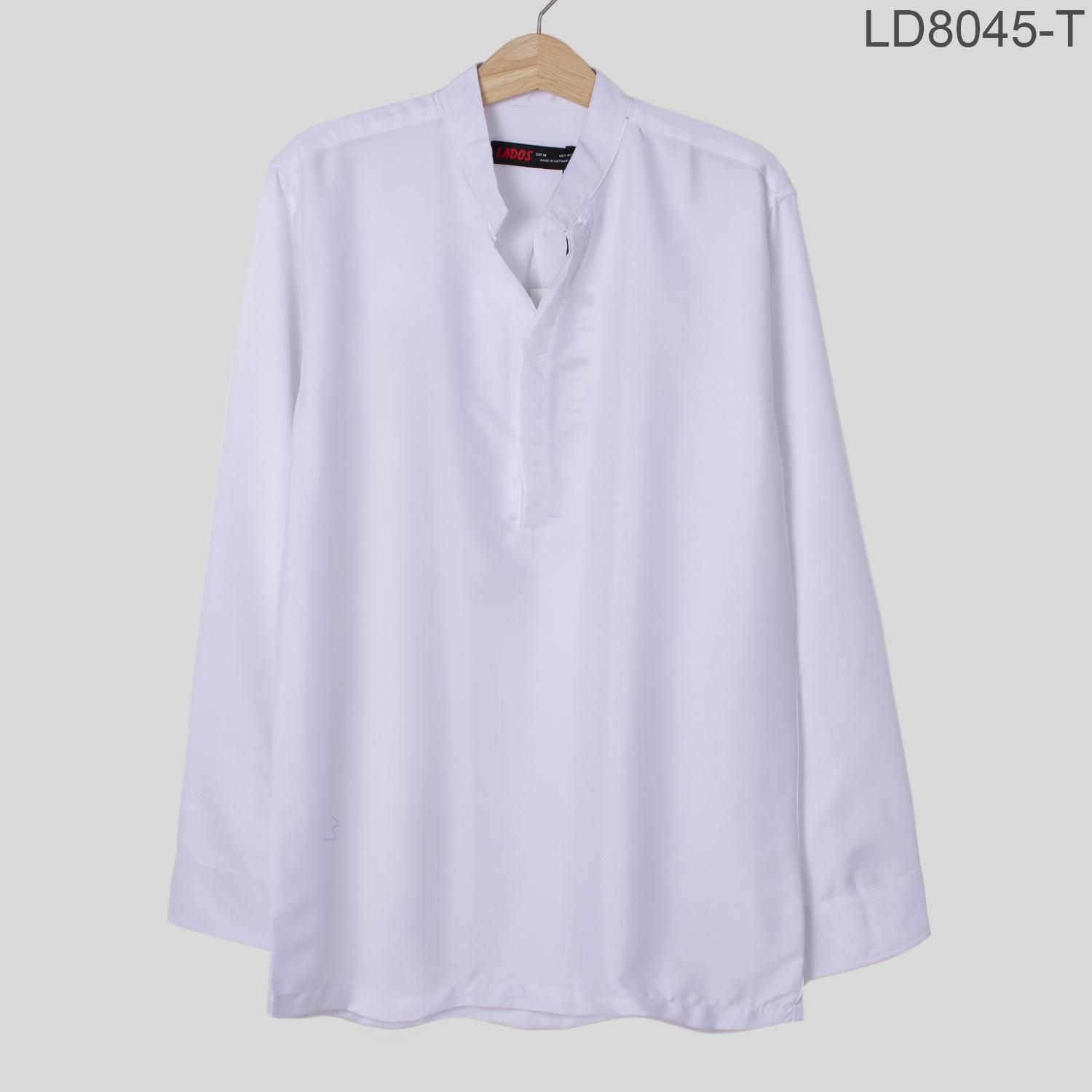 Áo sơ mi nam cổ trụ tay dài LV-8045