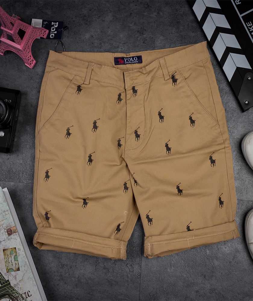 Quần short kaki họa tiết LV-380