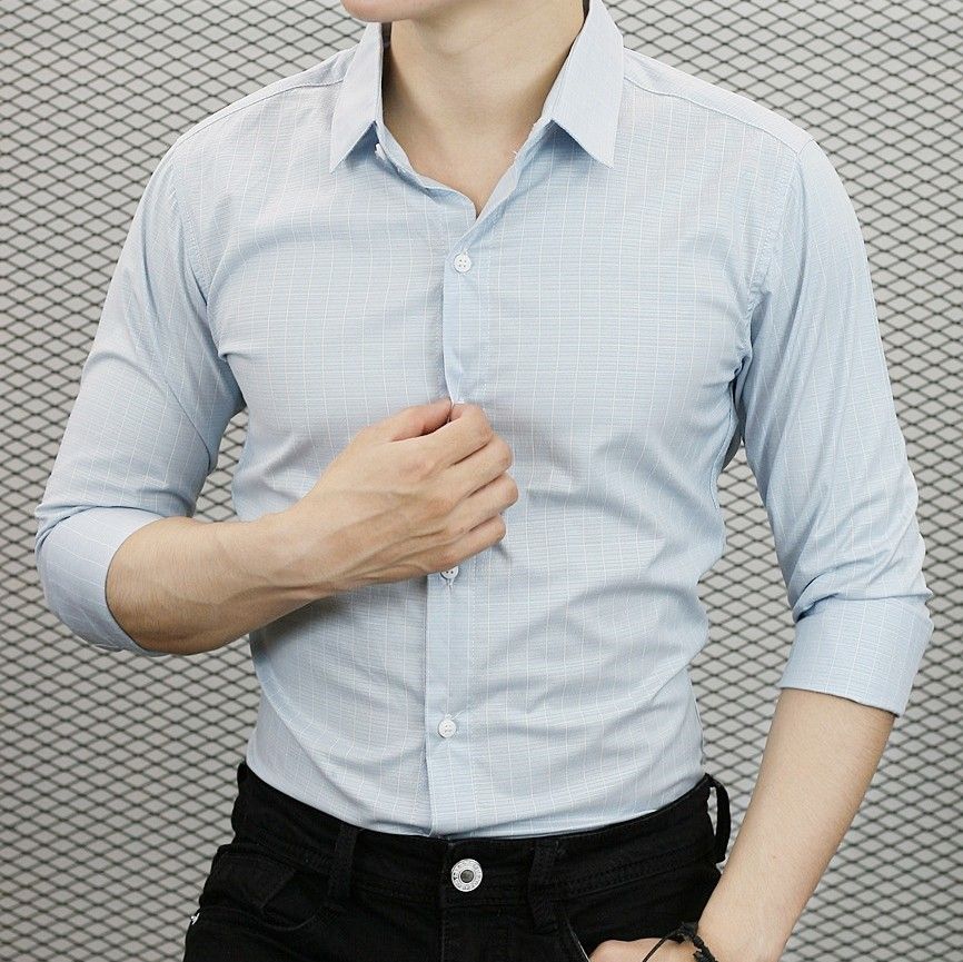 Áo sơ mi nam tay dài LV-716