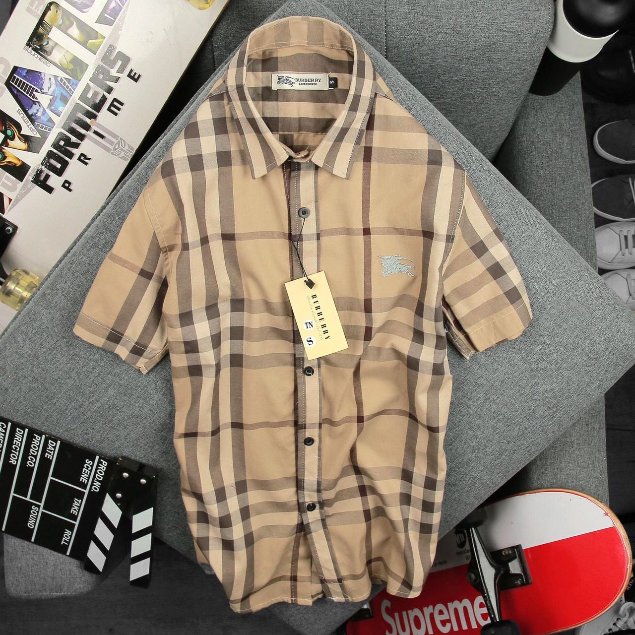 Áo sơ mi BURBERRY sọc - LV837