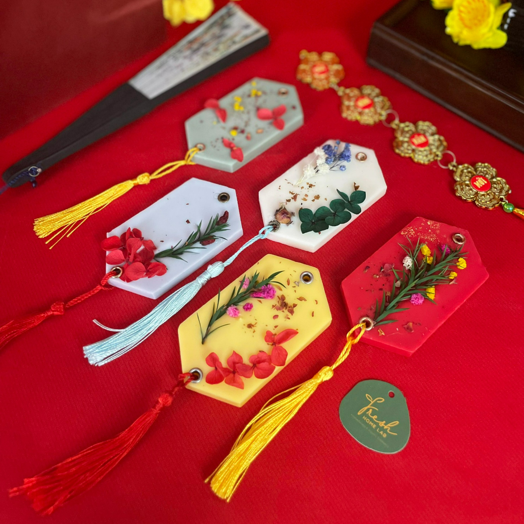 Sáp thơm phong thủy 5 màu - 5 mùi