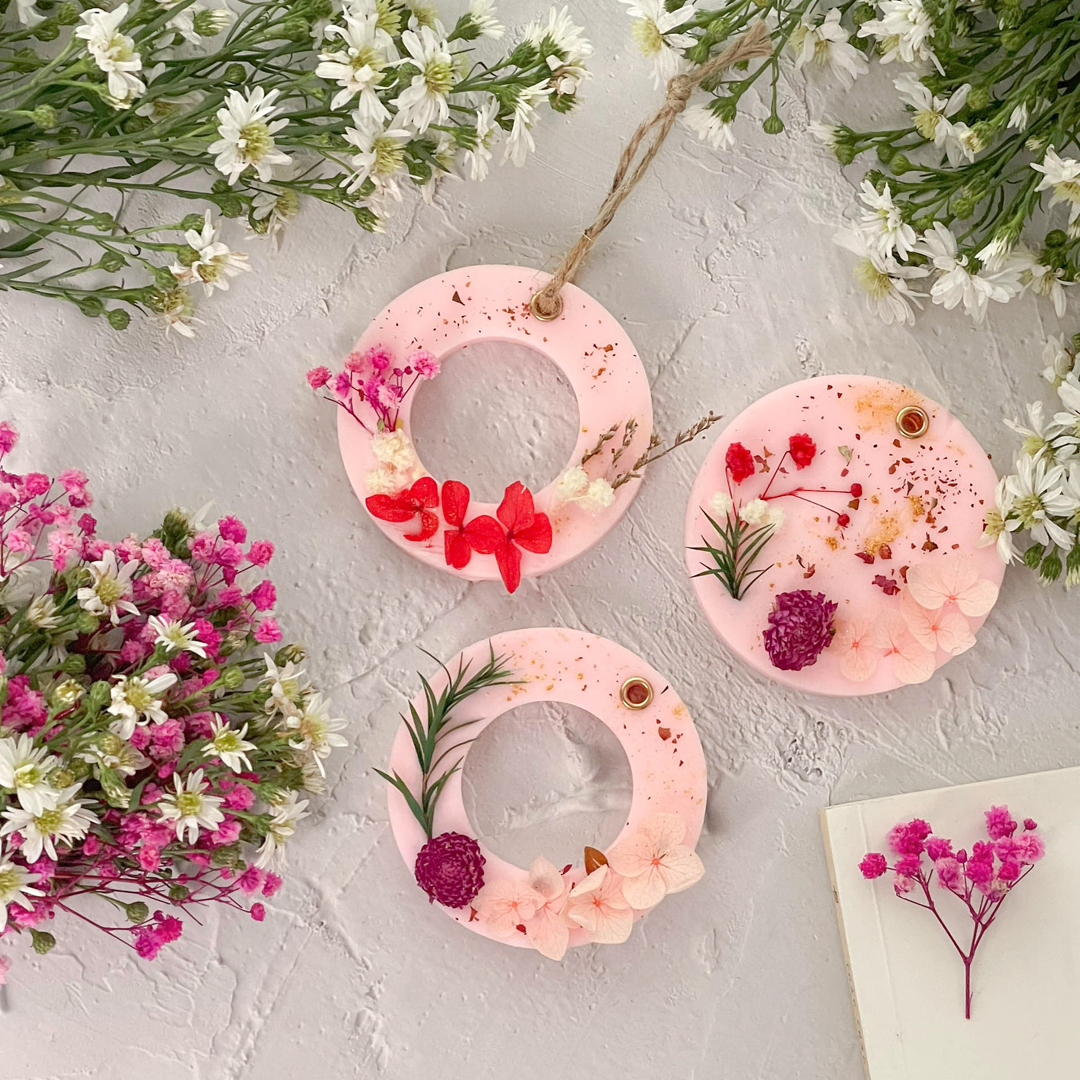 Sáp treo thơm tinh dầu thơm phòng, sáp tặng Valentine, 8/3, 20/10 và đám cưới - Fresh Home Lab