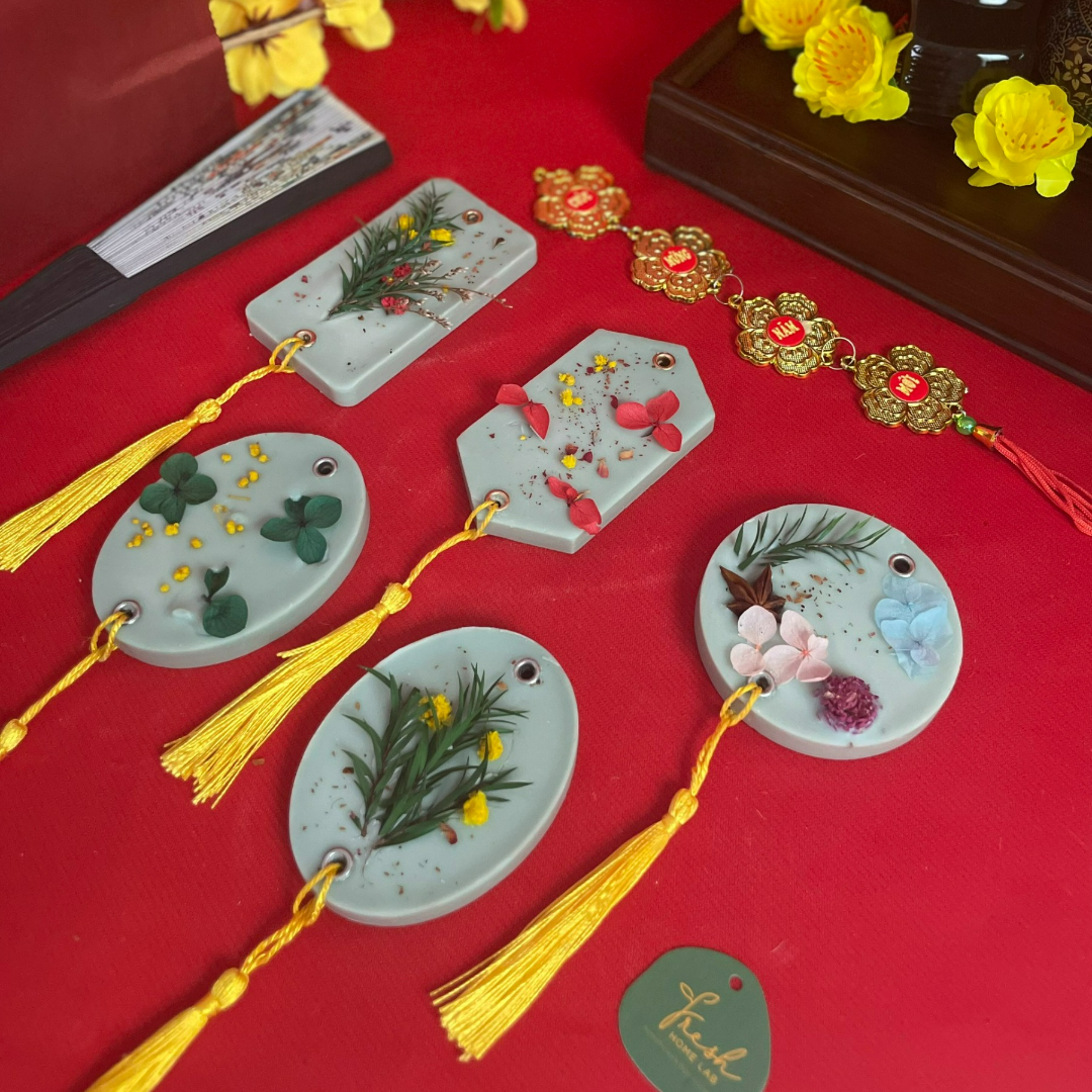 Sáp thơm phong thủy 5 màu - 5 mùi