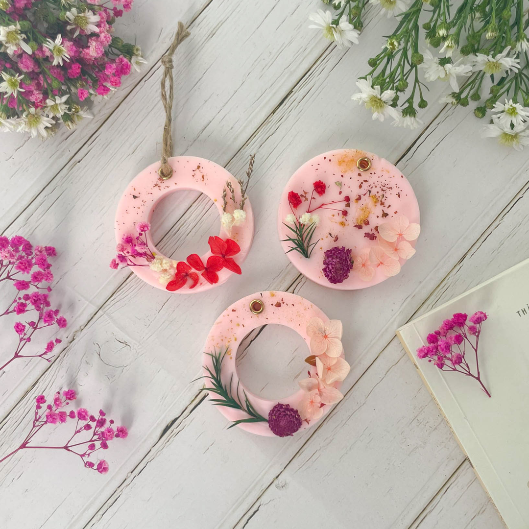 Sáp treo thơm tinh dầu thơm phòng, sáp tặng Valentine, 8/3, 20/10 và đám cưới - Fresh Home Lab