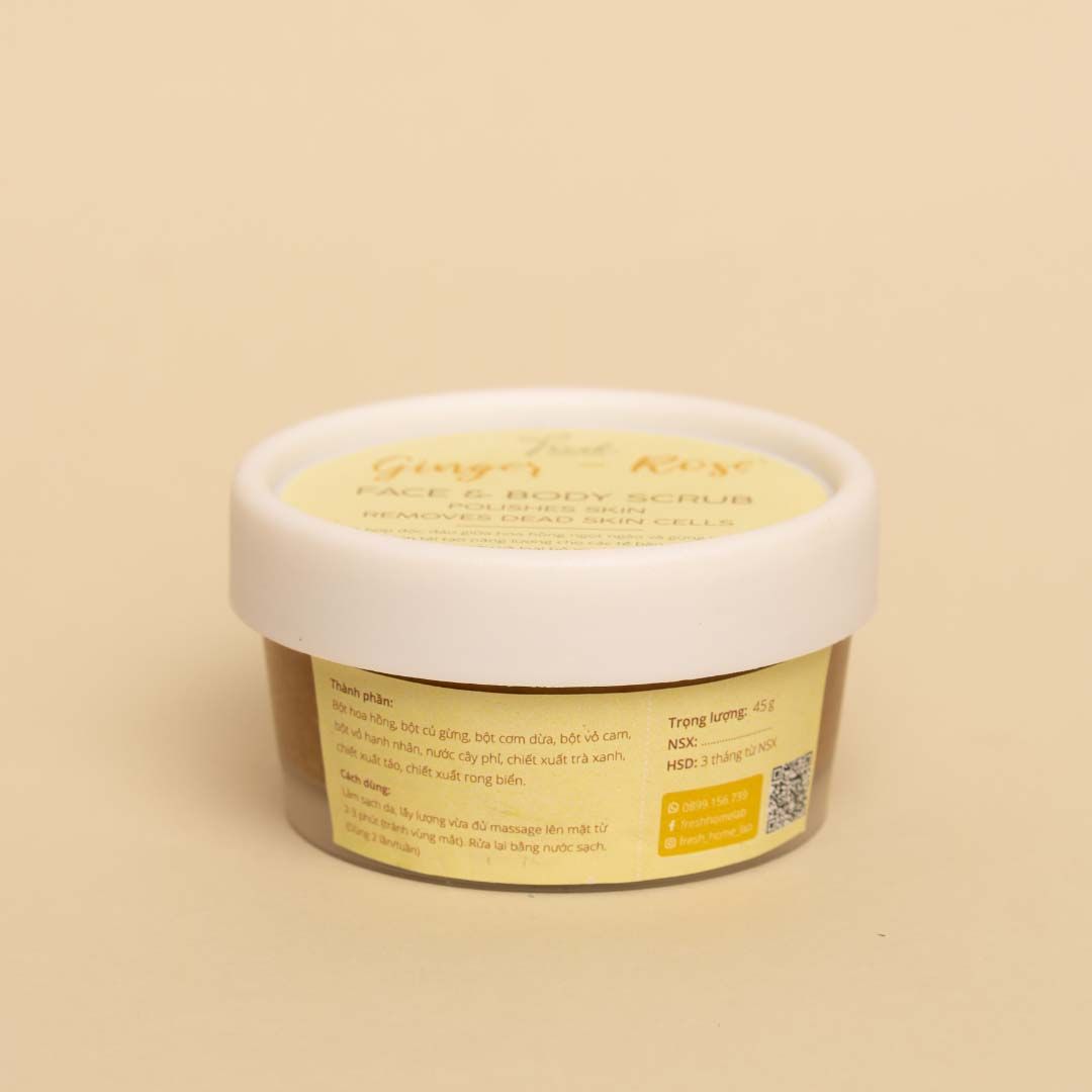 Tẩy tế bào chết Ginger - Rose