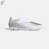  ADIDAS X20 Ghosted.3 White Silver Metalic – Giày Bóng Đá Chính Hãng Sân Cỏ Tự Nhiên FG 