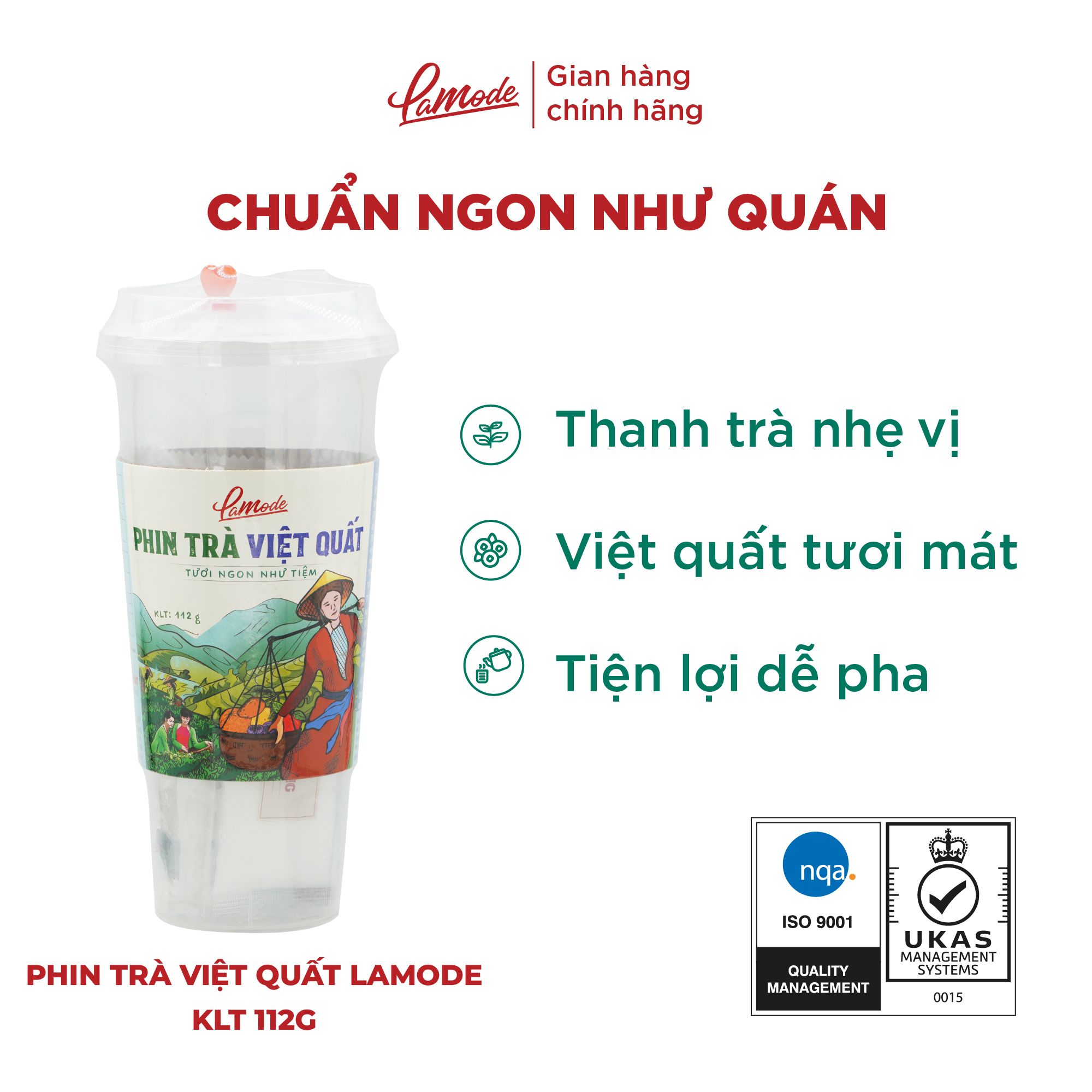 Phin trà trái cây Lamode - Chuẩn ngon như quán