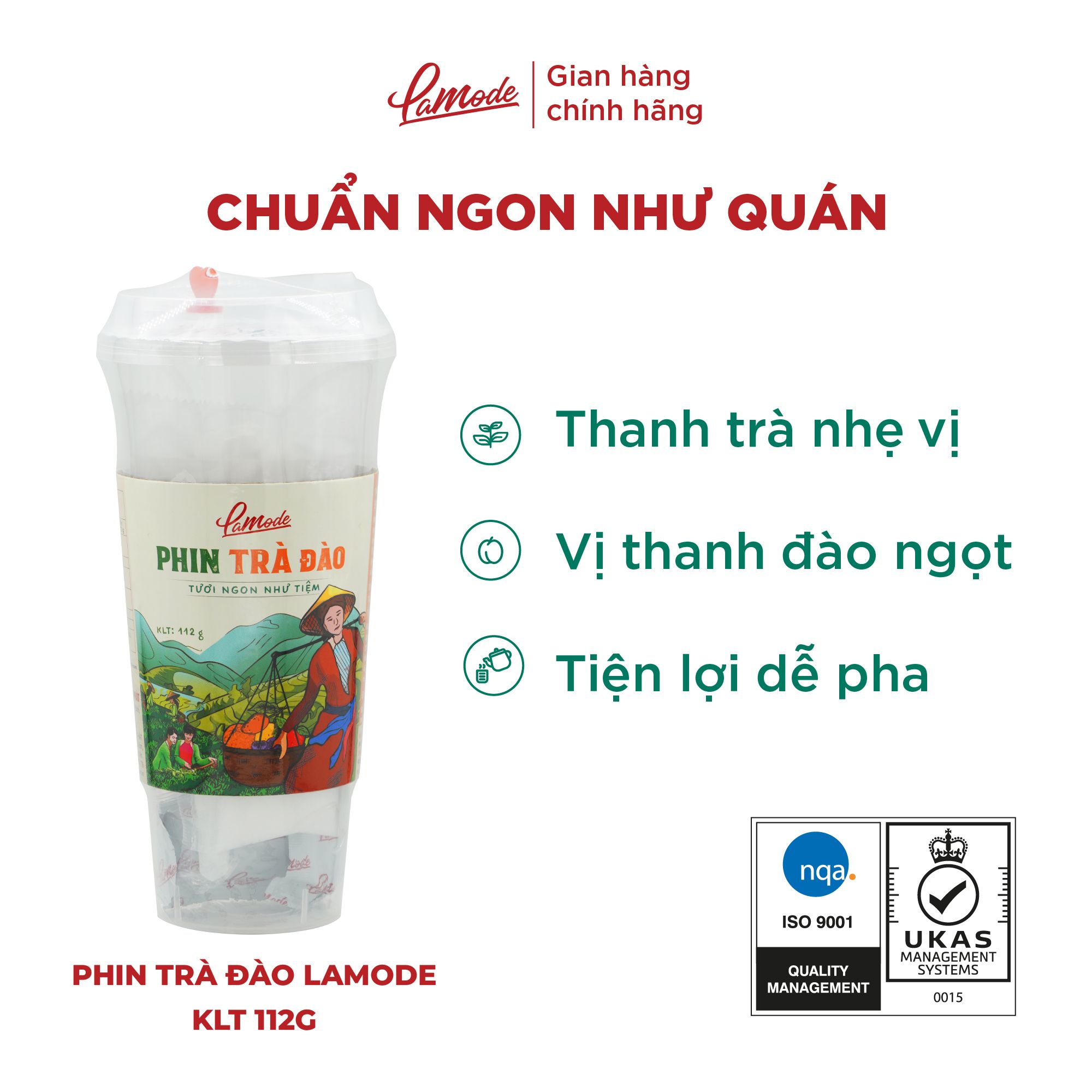 Phin trà trái cây Lamode - Chuẩn ngon như quán