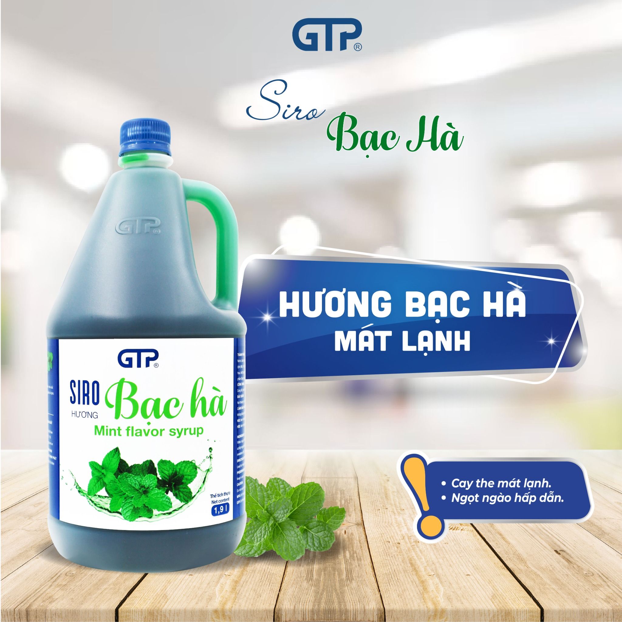 Siro Bạc Hà GTP