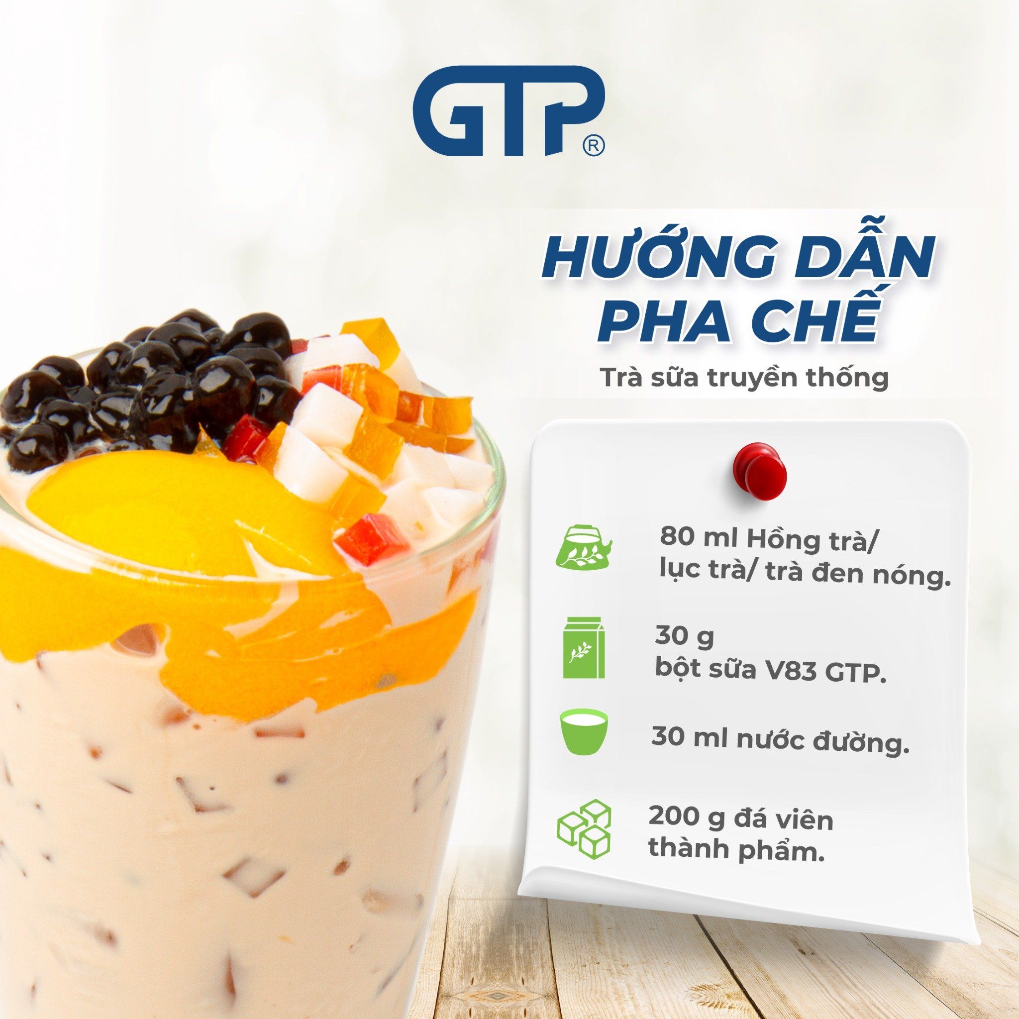 Bột sữa (Bột kem béo) GTP V83