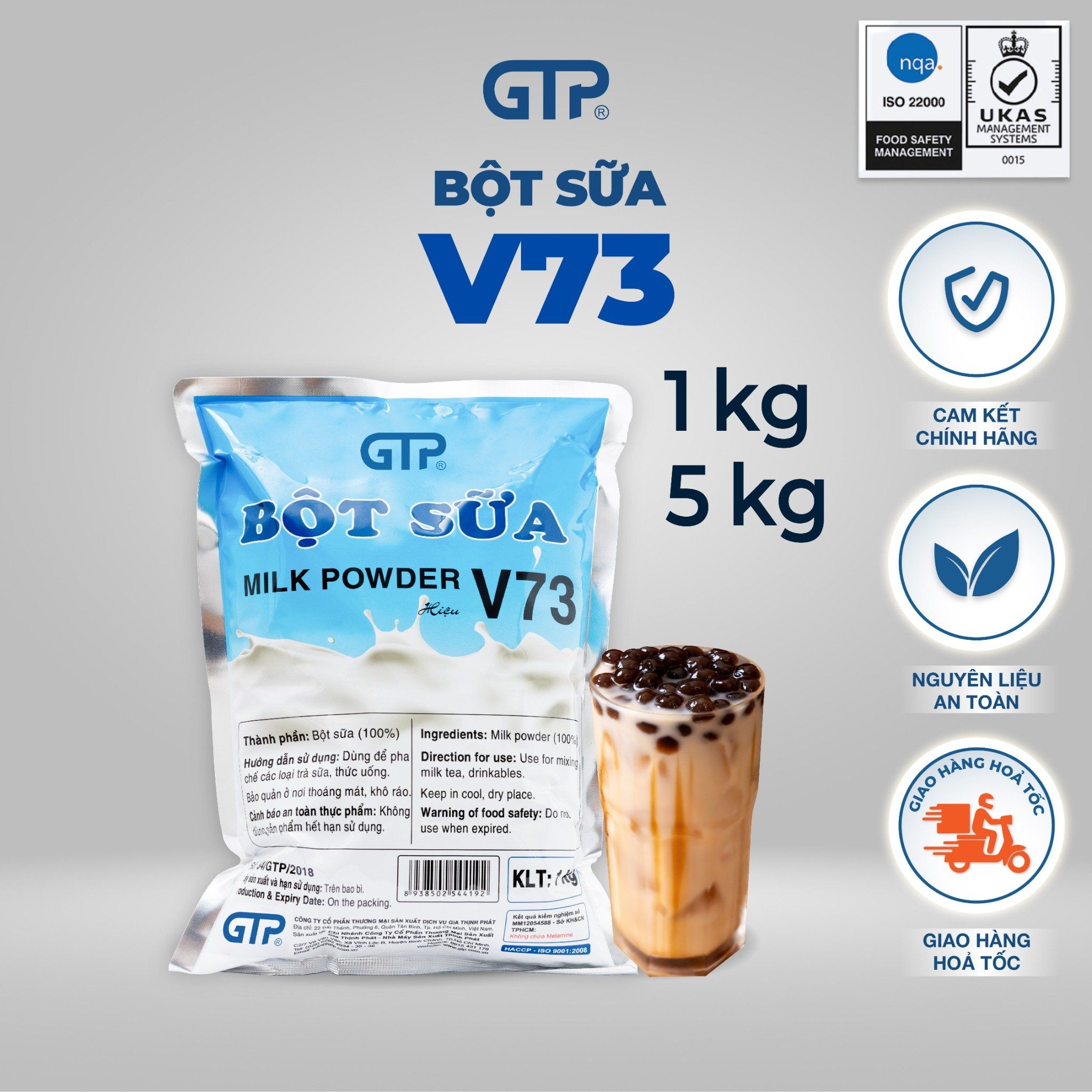 Bột sữa (Bột kem béo) GTP V73