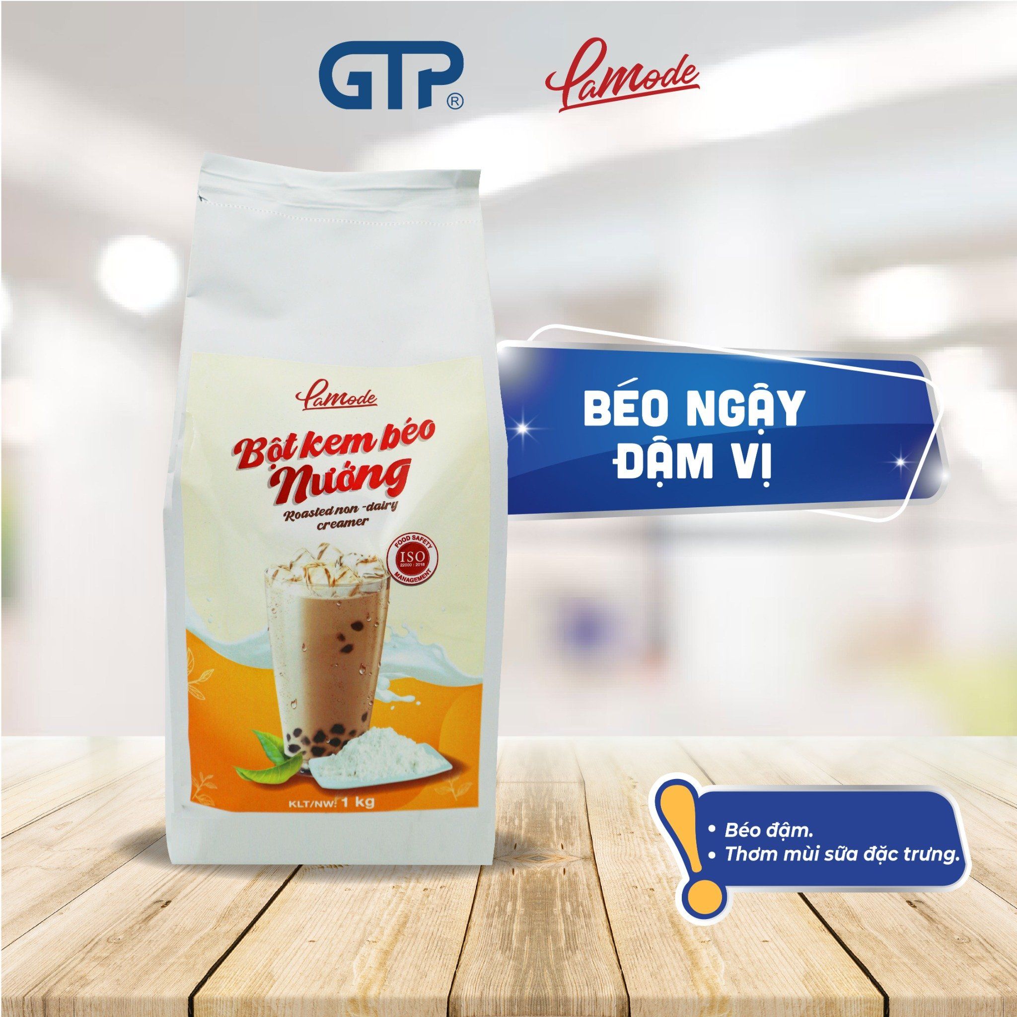 Bột kem béo nướng Lamode (Bao/1kg)