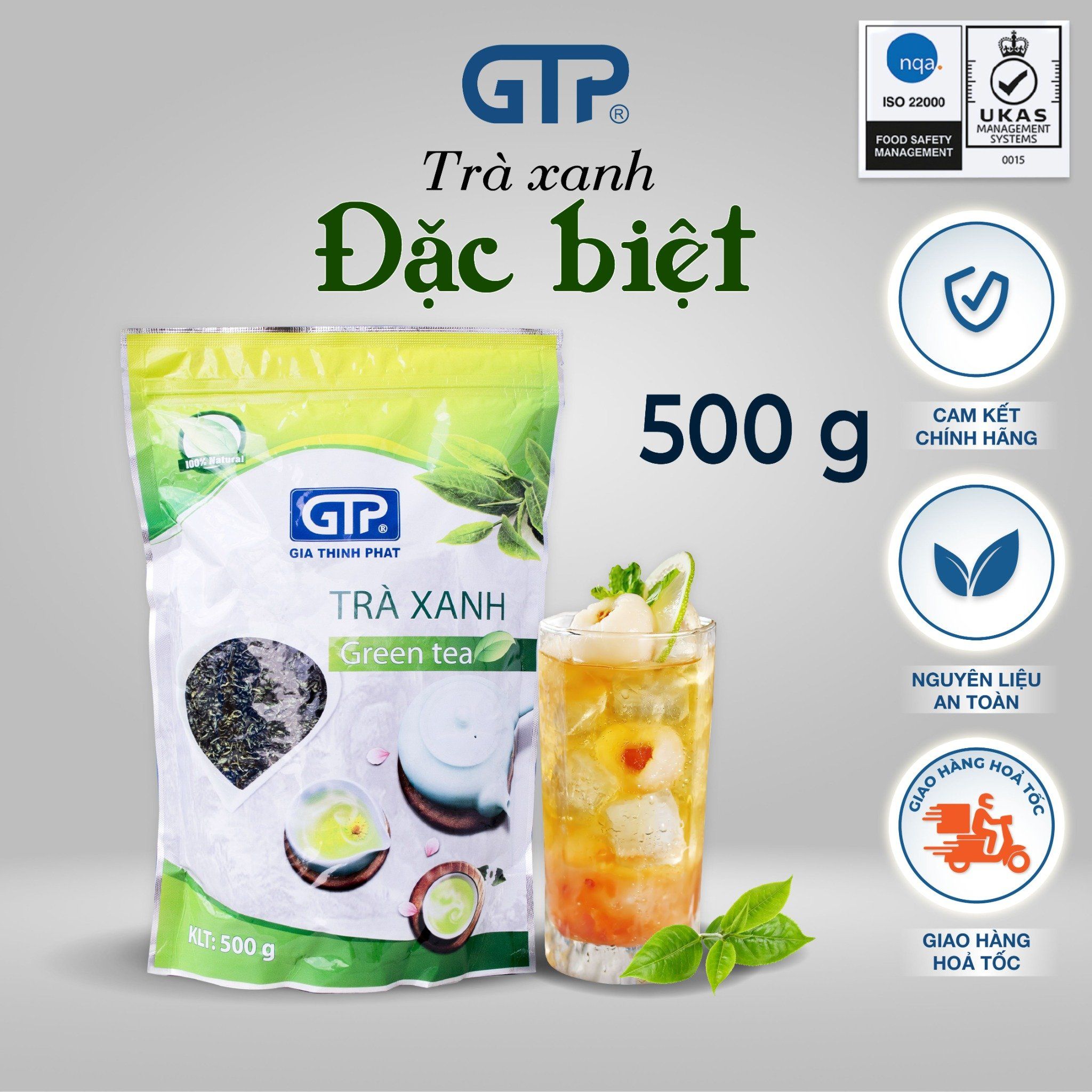 Trà Xanh Đặc Biệt GTP 500g