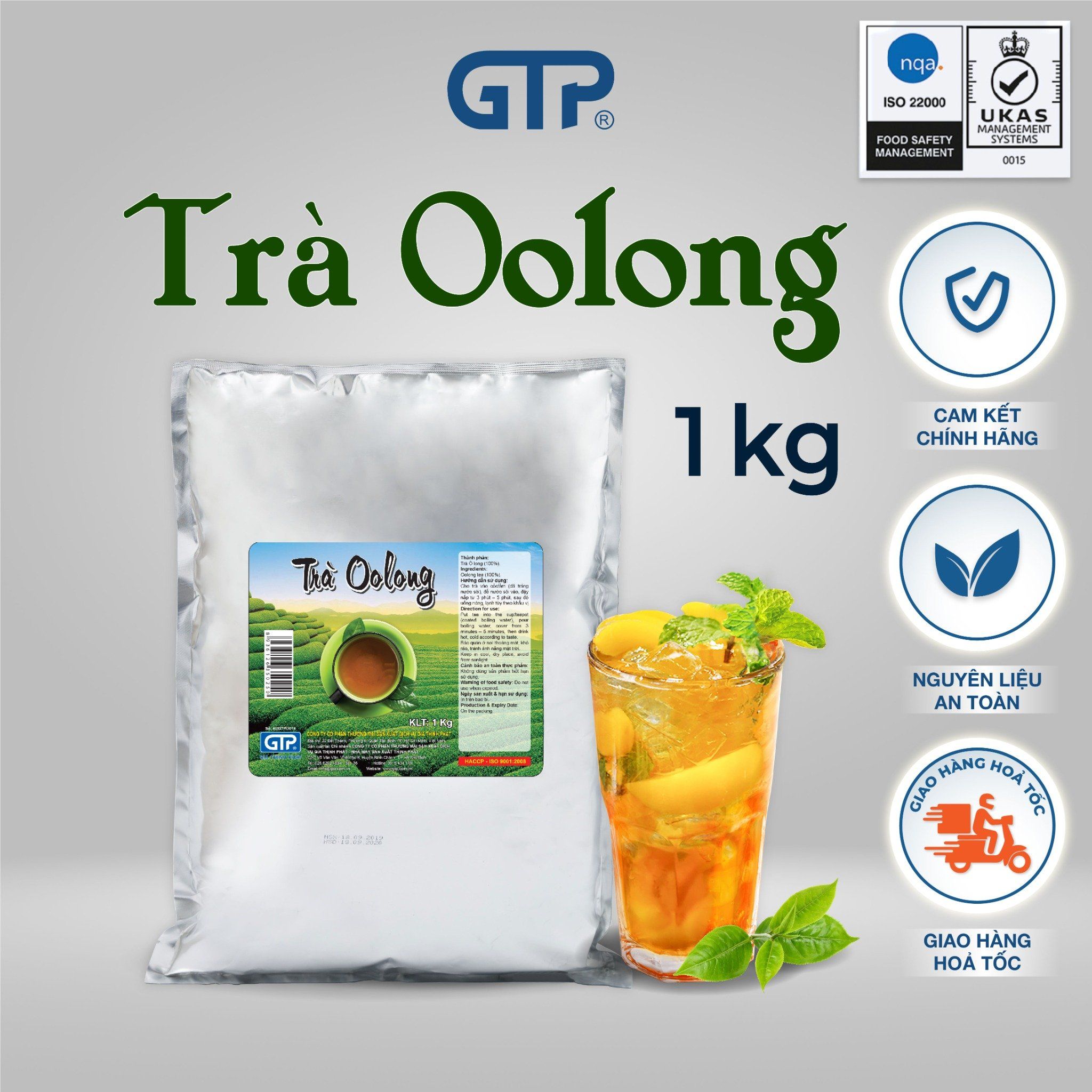 Trà Oolong GTP (Bao/1kg)
