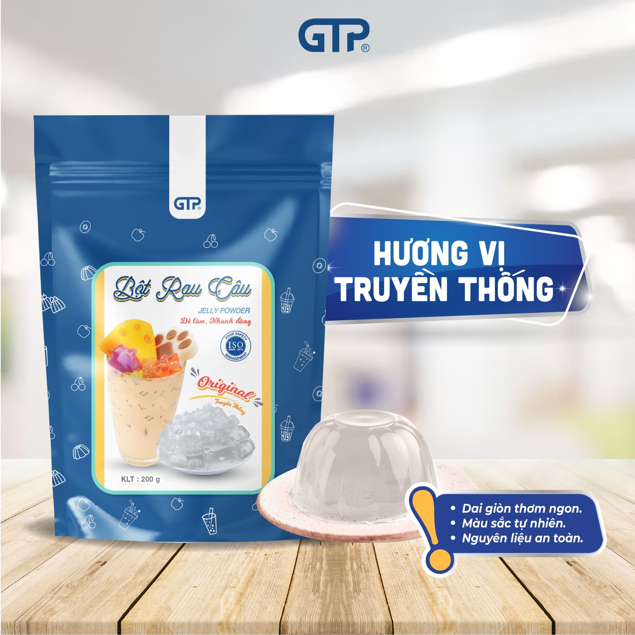 Bột Jelly GTP (Bột rau câu) hương truyền thống