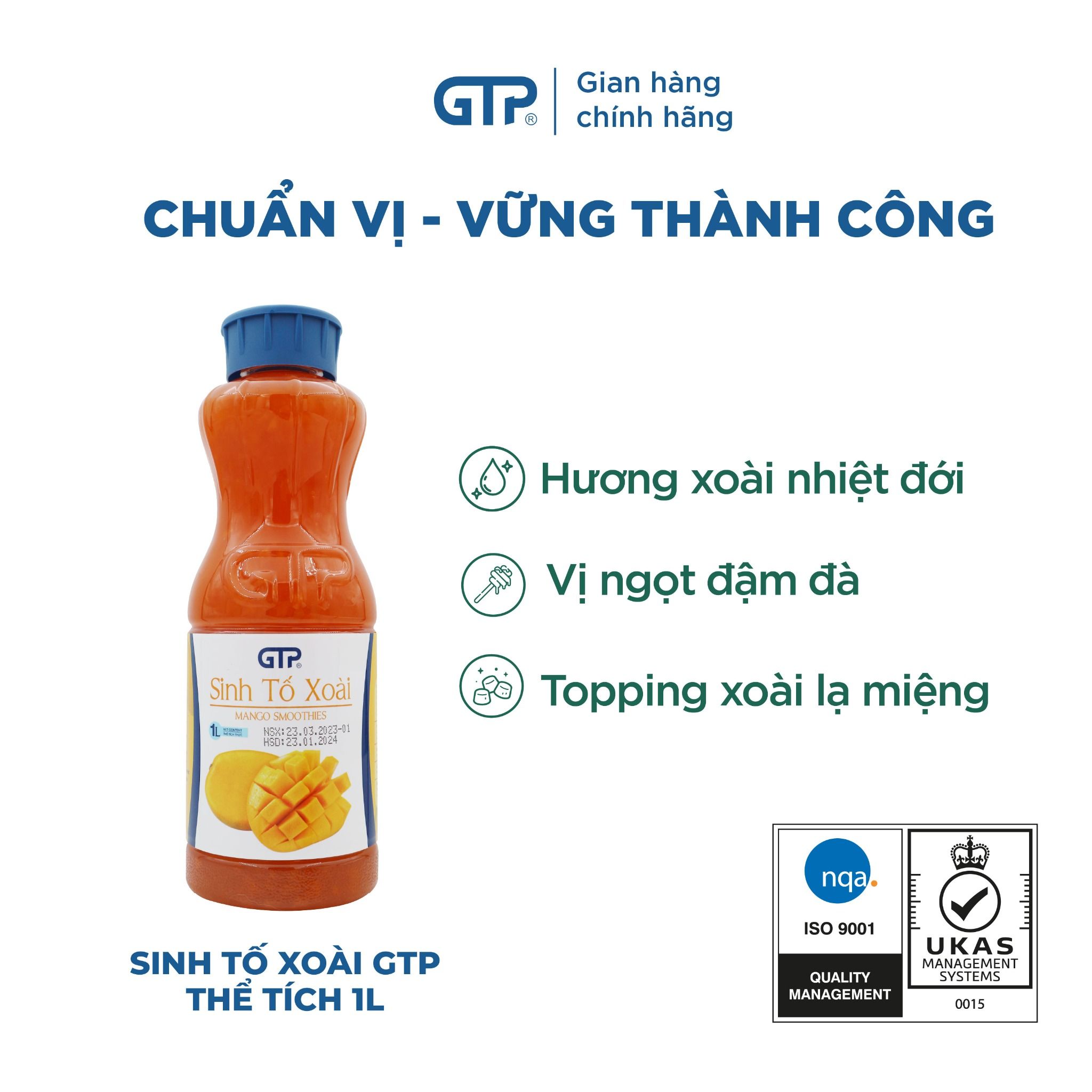 Sinh tố Xoài GTP